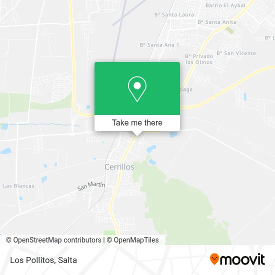 Los Pollitos map