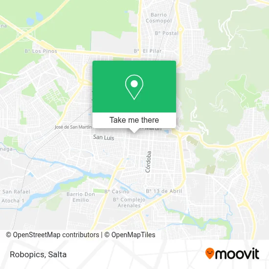 Robopics map