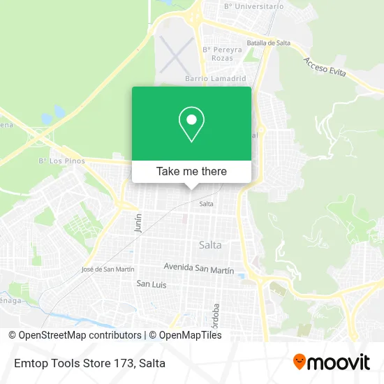 Emtop Tools Store 173 map