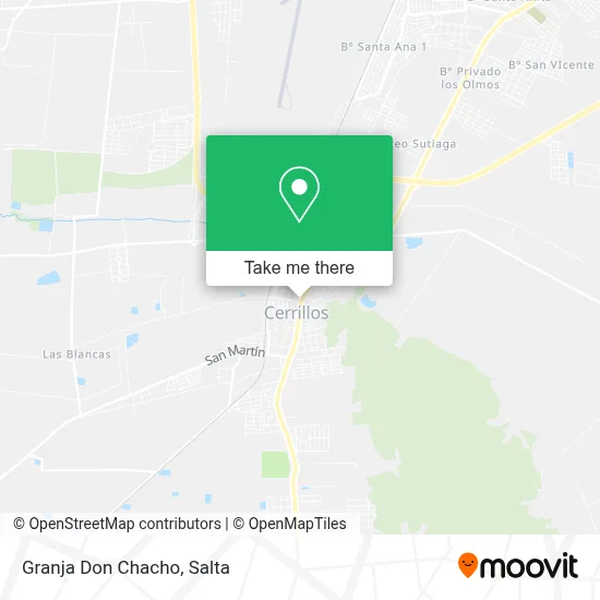 Granja Don Chacho map