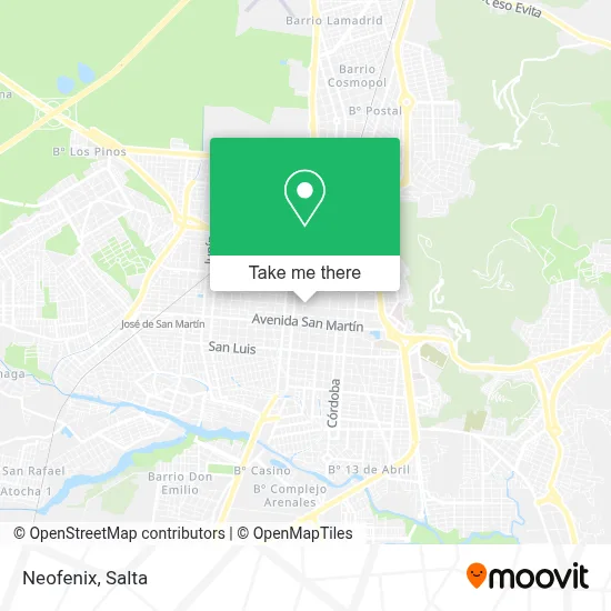 Neofenix map
