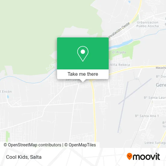 Cool Kids map