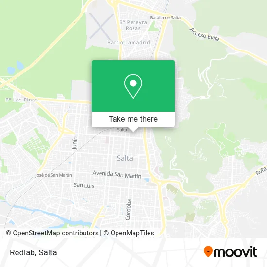 Redlab map