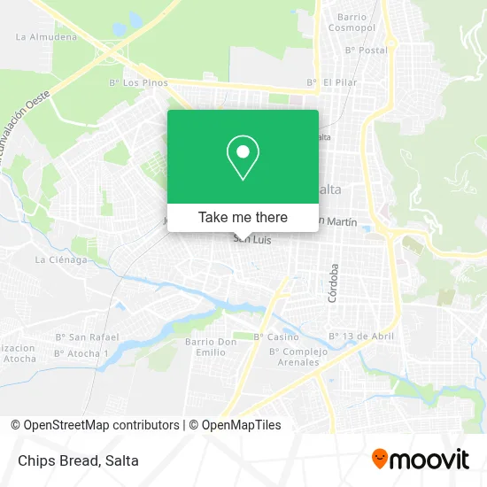 Chips Bread map