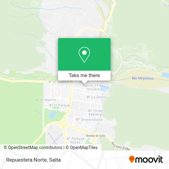 Repuestera Norte map