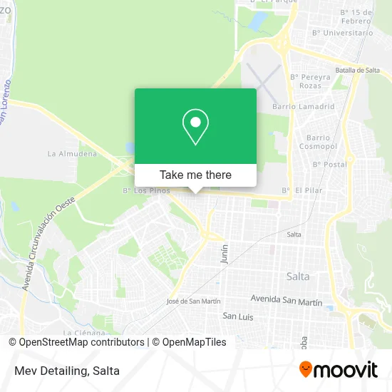 Mev Detailing map
