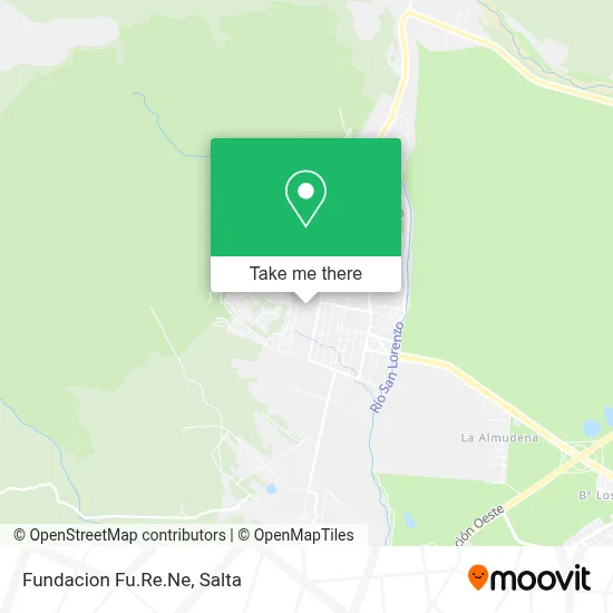 Fundacion Fu.Re.Ne map