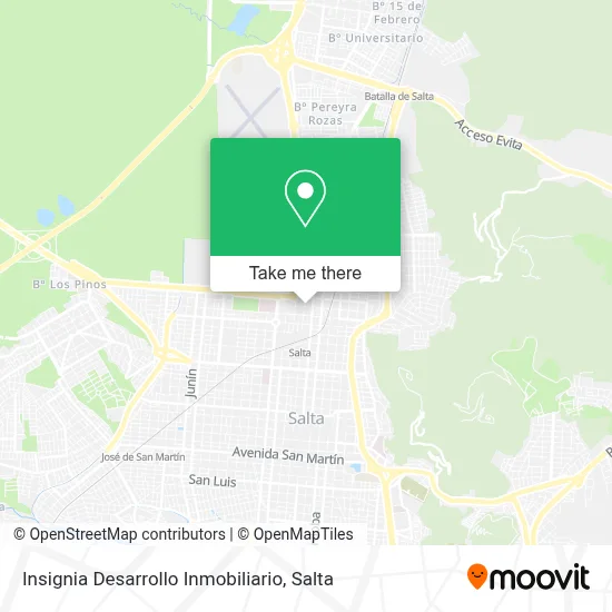 Insignia Desarrollo Inmobiliario map