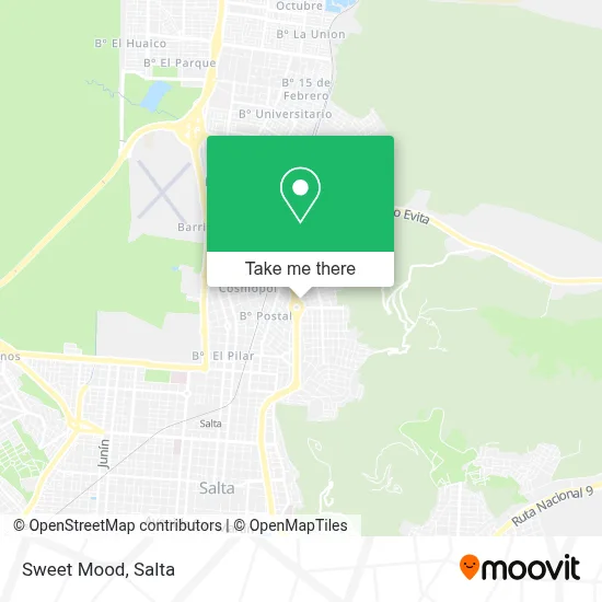Sweet Mood map
