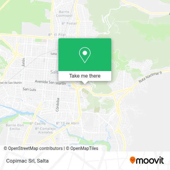 Copimac Srl map