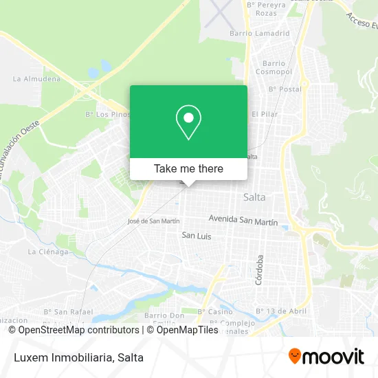 Luxem Inmobiliaria map