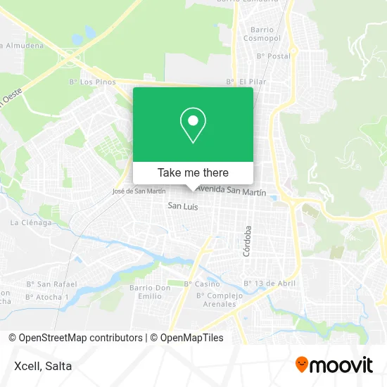 Xcell map