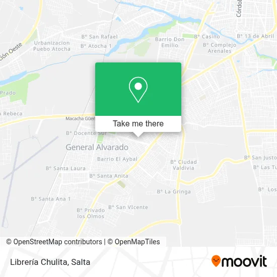 Librería Chulita map