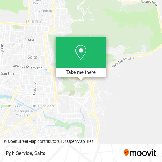 Pgh Service map