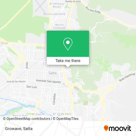 Growave map