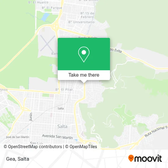 Gea map