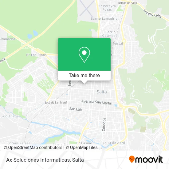 Ax Soluciones Informaticas map