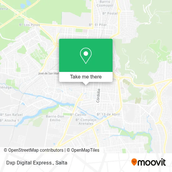 Dxp Digital Express. map