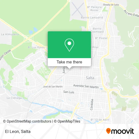 El Leon map