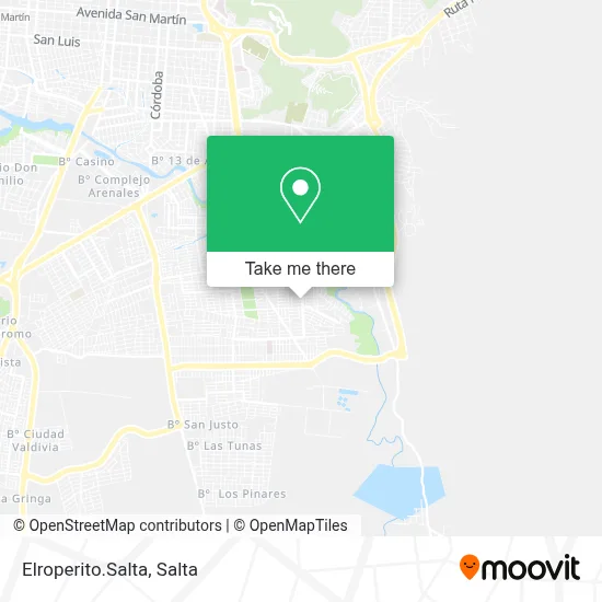 Elroperito.Salta map