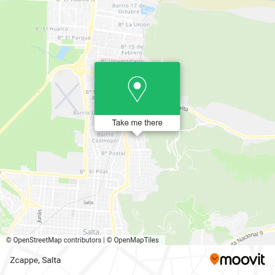 Zcappe map