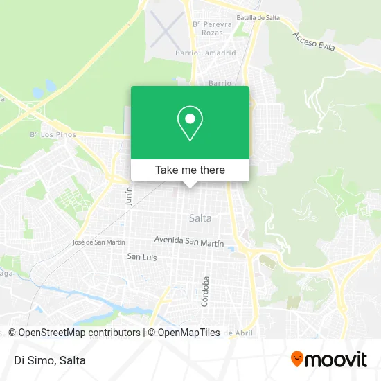 Di Simo map