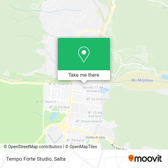 Tempo Forte Studio map