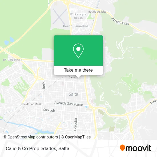 Calio & Co Propiedades map