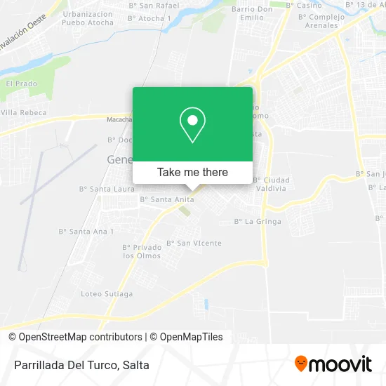 Parrillada Del Turco map