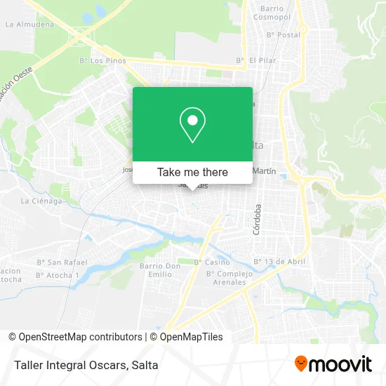 Taller Integral Oscars map