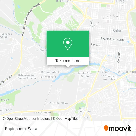 Rapiescom map