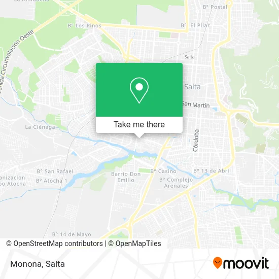 Monona map