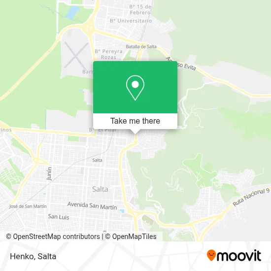 Henko map