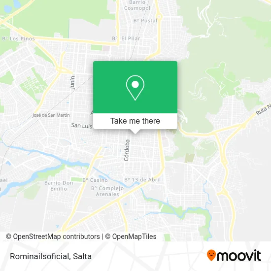 Rominailsoficial map