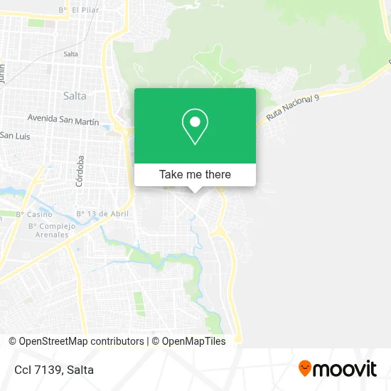 Ccl 7139 map