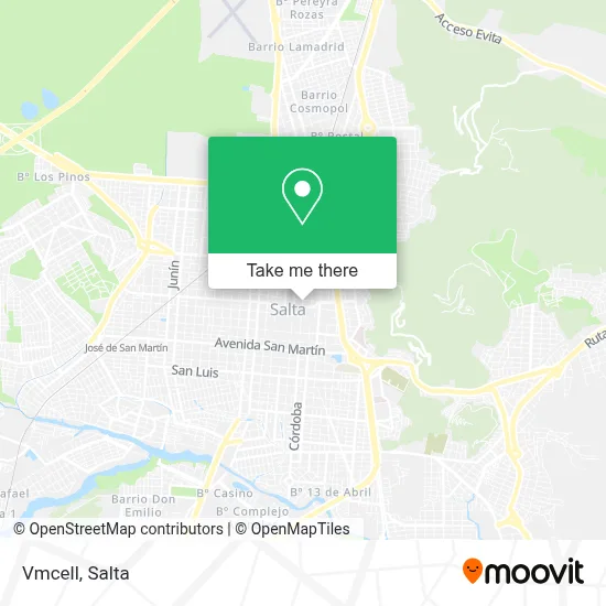 Vmcell map