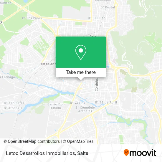 Letoc Desarrollos Inmobiliarios map