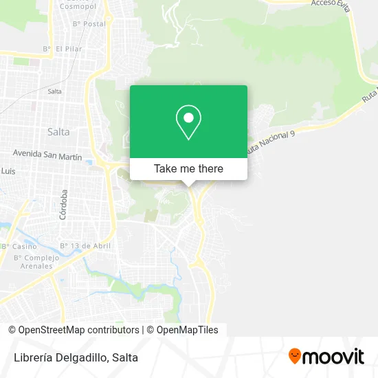 Librería Delgadillo map