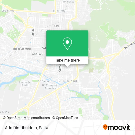 Adn Distribuidora map