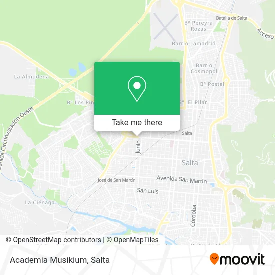 Academia Musikium map
