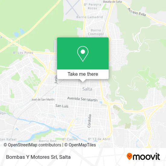 Bombas Y Motores Srl map