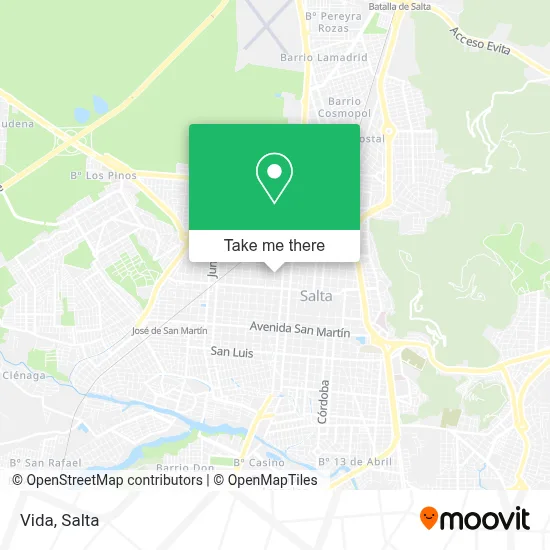 Vida map