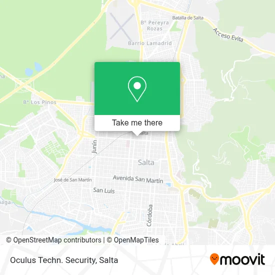 Oculus Techn. Security map
