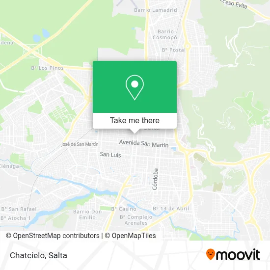Chatcielo map