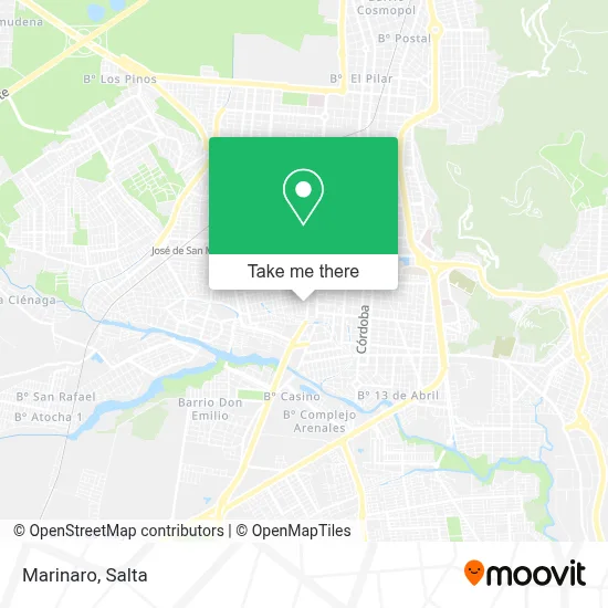 Marinaro map