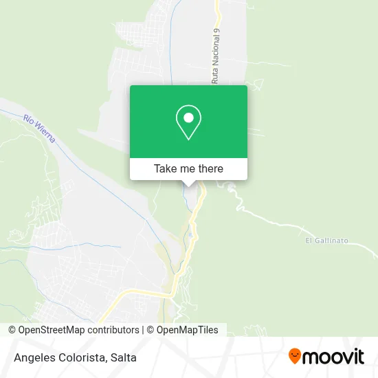 Angeles Colorista map