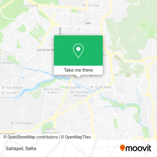 Saltapel map