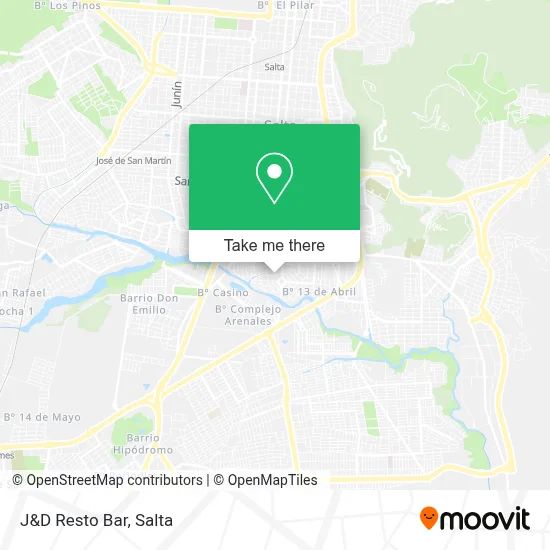 J&D Resto Bar map
