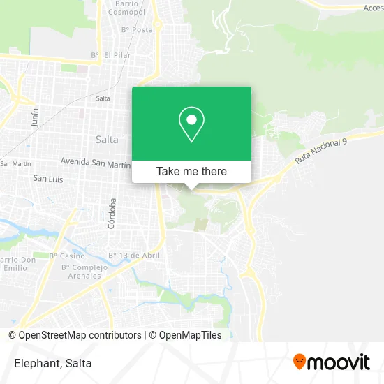 Elephant map