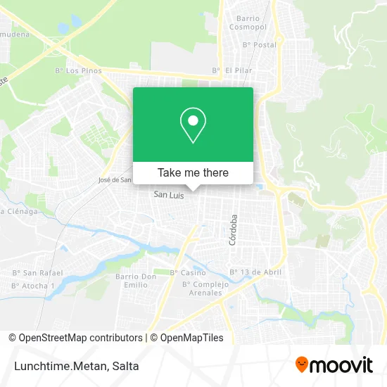 Lunchtime.Metan map